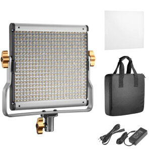 NEEWER 480 LEDrfICg ƖBepplCg 28W Px CRI96+ 4000lux/1m 3200K-5600KFx F 0-100\ UuPbgƎ[P[Xt X^WIƖ///B/|[g[