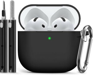 Inesore for AirPods 4 P[Xi4jGA[|bY 4 P[X \tgVR Jrit & 傤y Sʕی ϏՌ h~ jƏ,For Airpods 4 caseiANeBumCY L