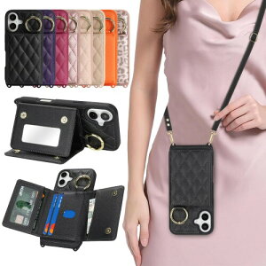 DEYHU �Ή� iPhone 16 Plus �P�[�X �V�����_�[ ��phone16 Plus �P�[�X �J�[�h���[ �� ���|�� �΂߂��� �X�}�z�V�����_�[ �A�C�t�H��16 Plus �X�g���b�v�t�� �ϏՌ� ���߉\�� �g�уP�[�X - �u���b�N