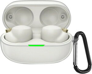 AIYYXX wf-1000xm4 �P�[�X �Ή� sony wf-1000xm4�t��V���R�� �P�[�X �\�j�[ �p �ی�P�[�X�����[�d�\ �ϏՌ��� �h���h�o �y�ʏ��^ �����h�~ �J���r�i�t�� sony wf-1000xm4�P�[�X(�z���C�g)