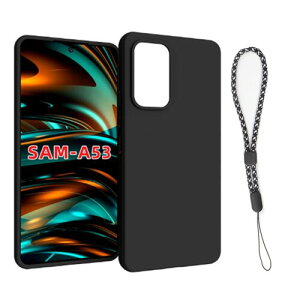 �Ή� Galaxy A53 5G SC-53C SCG15 �p �P�[�X �J�o�[ �V���R�� �� �J�o�[ + �V���[�g �X�g���b�v �g�уX�g���b�v �\�t�g TPU �V���R�� �ϏՌ� ����~�� �X�}�z�P�[�X ���t���h�~ ���y�� �}�b�g����