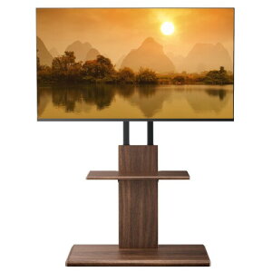 Perlegear �e���r�X�^���h �Ǌ� �n�C�^�C�v tv�X�^���h tv stand �e���r�� �Ǌ|�� 32~70�C���`�Ή� VESA/��100-600mm/�c100-400mm �ω׏d45kg 12�i�ڍ������� ���E20�x��U�� �ؖڒ��u���E�� PGFS10