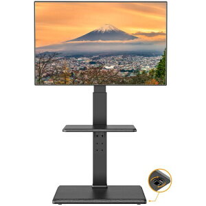 PERLEGEAR �e���r�X�^���h 30~60�C���`�Ή� �B���L���X�^�[�t�� �e���r�� �Ǌ� �n�C�^�C�v tv�X�^���h �ړ��� ������ tv stand �ω׏d40kg VESA75x75mm~VESA400x400mm 8�i�K�������� ���E±40�x��U�� ��