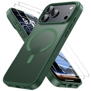 Bruzaio iPhone 17 Pro �p �P�[�XMagsafe�Ή��E�ČR�K�i ��phone17Pro �X�}�z�P�[�X ������ �ϏՌ� �w��h�~ ����~�� �}�O�l�b�g���� ���C�����X�[�d �ϋv�� ���� �S�ʕی� �����ӂ���17Pro�P�[�X 6.3