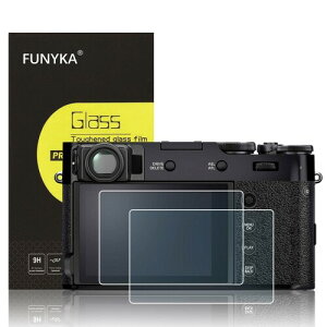 2���Z�b�g �����K���X�t���ی�t�B���� Fujifilm X100VI X100V X-E4 X-T4 �Ή� ���ߗ�95���ȏ� ���d�x9H ���� ���� ���w��