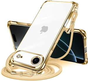 NISIILNG iPhone Air �p �P�[�X �N���A �V�����_�[ iPhone air �X�}�z�P�[�X �A�C�t�H��Air �J�o�[ ���|�� �΂߂��� ��|���P�[�X ���� ���^ �y�� �ϏՌ� TPU �X�g���b�v�t�� �R�t�� �΂߂��� �D��X