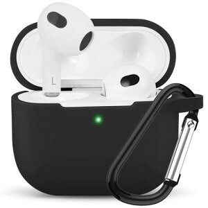 ANYOI Ή AirPods 4 P[X GA[|bY4 ɔ tVRf LED ϏՌ h ho yʃfUC CX[dΉ h~ h~ VvX Jrit(ubN)