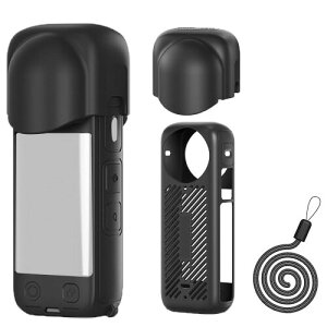 LINGHUANG Insta360 x4 YJo[p {̕یJo[ nhXgbvZbgg M CX^360 x4 Jo[ VRJo[ X4یP[X Sʕی Insta360 X4JANZT[ɓKp (3_
