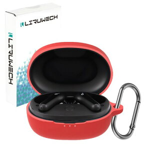 LIRUWECH for Anker Soundcore Life P2 Mini�P�[�X Soundcore Life P2 Mini�J�o�[ �V���R���P�[�X �ϏՌ� �h�� �h�o �L�Y�h�~ �����[�d�\ �S�ʕی�P�[�X �J���r�i�t�� �A�N�Z�T���[(���b�h)