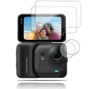 Insta360 Go Ultra �p �K���X�t�B���� �����K���X SpinoArmor �d�x9H �ϏՌ� ��U�h�~ �\��t���ȒP�����z�� �C�A�[ ���w��h�~ ���E���h�G�b�W���H �ڂ̔��y�� �P�[�X�Ɋ�?�Ȃ� ������ Insta360