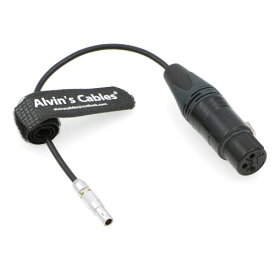 Alvin's Cables Z CAM E2 カメラ の オーディオ ケーブル 00 5 pin オス to XLR 3 pinメス