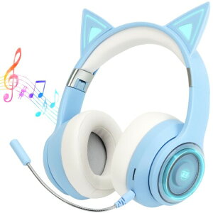 Absdefen 5.3 Lwbhz L Cz  wbh}Eg u[gD[XCz LEDt Bluetooth 5.3 ENCmCYጸ HIFI RGBƖ IPX5 40MM 3.5MMI[fBIP[ut }CNt 