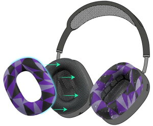 SOULWIT �C���[�p�b�h �J�o�[ �P�[�X for AirPods Max �p ���΍�V���R���C���[�J�o�[ �ȒP�N���[�j���O �ی�P�[�X �����򉻂Ȃ� �h�o �W���ł̃G�N�T�T�C�Y�ɉ��K�t�B�b�g (�p�[�v���u���b