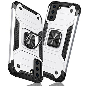 TMUJWS Samsung Galaxy S21 Plus pP[X O Ռz ϏՌ TPU+PCop[ d\ ČRMILKi SʕیJo[ h~ ԍڃz_[Ή C菝h~ ~ y ^ ACtH S21 Pl