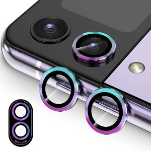 Galaxy Z Flip4 p JtB (Kakuki) MNV[Z Flip 4 p JیtB ^ KX ϏՌ Ɨ^ IoI[o[h~ A~ JJo[ (Z Flip4, F)