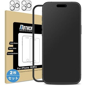 Mothca A`OA iPhone 16 ProΉ KXtB(2)+JtB(2) یtB KX TT ^b` wh~ ˖h~ Q[tB KChgt t {