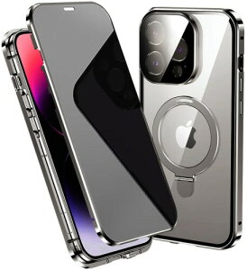 iPhone15ProMax p P[X `h~ iPhone 15 Pro Max P[X MagSafeΉ CX[dΉ SʃJo[ Ot X^h@\ ̌^Yی bN ʃP[X}Olbg K