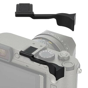 JJC 金属サムグリップ ライカ Leica Q3 / Q3 43 / Q2 デジタルカメラ適用 装着簡単 カメラホールド感を高める