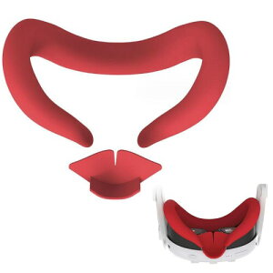 Meta Quest 3 p ̃VRJo[ AC}XN tFCX}XN VR Ry h~ hJo[ tFCXJo[ ANZT[ (Red)