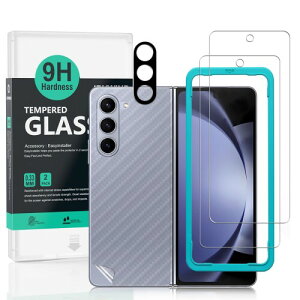 IBYWIND XN[veN^[ 2 pbN Ή Samsung Galaxy Z Fold6 5G 6.2 C`Adx 9H KXAJYveN^[ 1 tAwʃJ[{t@Co[tB 1 Ah~