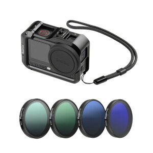SmallRig �A�N�V�����J�����g���L�b�g�i�t�B���^�[�t���jDJI Osmo Action 6�p 6374