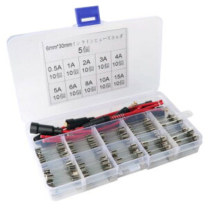 Kiligen 56×30mmCCq[Yz_C100 6 * 30mm KX q[Y (0.5A / 1A / 2A / 3A / 5A / 6A / 10A / 15A)̃q[Ye10Â