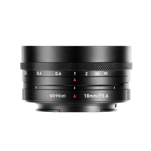 AstrHori 18mm F5.6 APS-C �V�t�g�����Y �}�j���A���t�H�[�J�X 360°��] ���L�p ±6mm�V�t�g �p���P�[�L�����Y L�}�E���g�J�����ɑΉ�