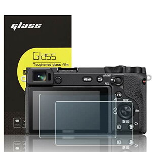 2枚セット 超薄ガラス液晶保護フィルム Sony A6400 A6000 A6100 A6300 A6600 A5000 対応 透過率95%以上 高硬度9H 撥水 撥油 撥指紋