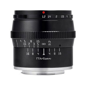 �������w TTArtisan 50mm f1.2 APS-C M43�}�E���g�ɑΉ� �J���������Y �}�j���A���t�H�[�J�X �P�œ_�����Y