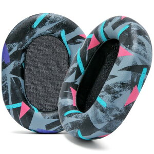 WC Wicked Cushions Sony XM5 �p�Ɍ��C���[�p�b�h - �\�t�g PU ���U�[�N�b�V�����A���؂ȃm�C�Y�����������[�t�H�[���A���݂�ǉ� |90 �N��u���b�N