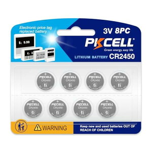 PKCELL 8 CR2450 `E {^ dr 3V 2450 RC`dr