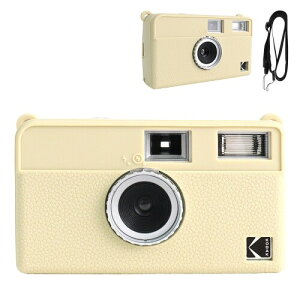 Rieibi H35�J�����P�[�X�A�\�t�g�J�����V���R���ی�P�[�X KODAK EKTAR H35�n�[�t�t���[���t�B�����J�����p�A�V�����_�[�X�g���b�v�t��(�J�����Ȃ�)-�J�[�L