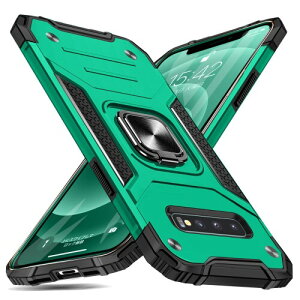 Galaxy S10 Plus P[X O Ռz ϏՌ h~ čRMILW擾 X^h@\ PC+TPU d\ ho ^ y ̌^ 360x] SʕیJo[ Galaxy S10 Plus P[X  MJJ-1051-47-06