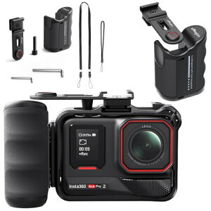 Taoricup Insta360 AcePro2 �Ή� �n���h�� �X�^���h Insta360 AcePro/DJI Action 5 Pro/4/3/GoPro Hero 13/12/11/10/9��p �X�|�[�c�J���� �A�N�Z�T���[ �X�g���[�g�t�H�g�O���t�B�[ �X�|�[�c�J�����X�^���h