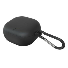 Geekria Silicone カバー サウンドコア Soundcores by アンカー Anker Liberty 4 と互換性のある True Wireless Earbuds 充電ケース カバー 充電ポートにアクセスするためのキーチェーン フック付き (Black)