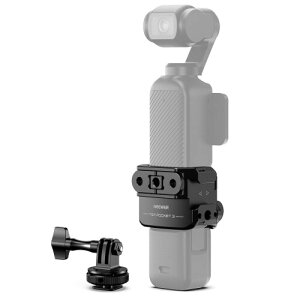 NEEWER �J�����P�[�W&�A�N�V�����J�����A�_�v�^�[ �R���p�`�u�� Osmo Pocket 3��Action 2 �}�O�l�b�g���}�E���g �A���~���� �W���o�����O �r�f�I�P�[�W 1/4"�l�W/�A�N�Z�T���[�����p�R�[���h�V