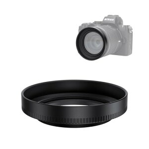 JJC Nikon HN-43 �˂����ݎ� �A���~�����Y�t�[�h Nikon NIKKOR Z DX MC 35mm f/1.7 �p HN-43 �݊� �U52mm�ی�t�B���^�[�ƃ����Y�L���b�v �����\