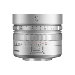 Brightin Star 50mm F0.95 ����a �W�������Y MF �P�œ_�����Y �x�m�t�B���� X�}�E���g�ɑΉ� APS-C �~���[���X�p �x�m�t�B���� �J���� XT5 XT4 XT30 XPRO3/1 XT200 XS10 XA7 XE4 XH1�Ȃ� X�}�E���g �~���[���X