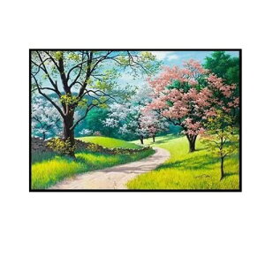 Mestiker日本の桜 木グリーンパーク 恋の樹 sweet love 愛情の木 北欧 ポスター ウォールステッカー 緑 葉 植物 春 観葉植物 おしゃれ アート 廊下 玄関 DIY モダンアート ポスター ウォールス