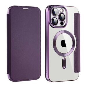 MuZiF iPhone 13 Pro p P[X 蒠^ MagsafeΉ NA w  PUU[ iv }Olbg X}zP[X J[h[AlCz^ Jo[ y ACtH13 Pro p 蒠Jo[ (p