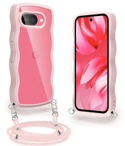Google Pixel 9A �p �P�[�X �N���A �V�����_�[ �X�g���b�v�t�� �s�N�Z�� 9A �p �J�o�[ �ϏՌ� Pixel 9a �X�}�z�P�[�X ���� ���|�� �΂߂��� �R�t�� ��|���P�[�X ���������\ ���O���\(�s��
