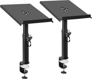 BQKOZFIN �X�s�[�J�[�X�^���h �N�����v ��� ���^ ����27�`41cm �p�x0°~12° �����\ �V��30×23.5cm �ω׏d15kg �g�ݗ��Ă��ȒP �X�s�[�J�[�}�E���g ����7 cm�̃e�[�u���g�p�ɑΉ� �u���b�N (2��1