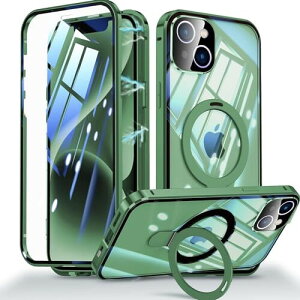 OURJOY iPhone 15 p P[X KXP[X NA 360°Sʕی ACtH15 X}zP[X A~op[ tJo[ JYی CAX[d gуP[XEO[