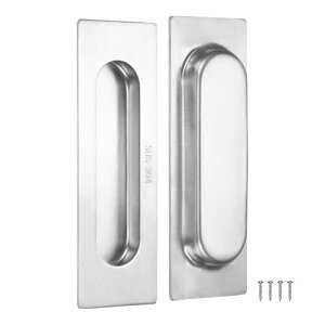 M METERXITY 2�p�b�N ���^�t�B���K�[�v�� 4.72�C���` ���a�~ 304�X�e�����X�X�`�[�� �X���C�h���N���[�[�b�g�h�A�n���h�� �[�� �h�A�p �����`�t���b�V���v���n���h�� (�V���o�[�g�[��)