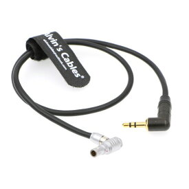 Alvin's Cables ARRI Alexa Mini カメラ 用の オーディオ ケーブル 直角 5 pin オス to 3.5mm 直角 TRS 50cm