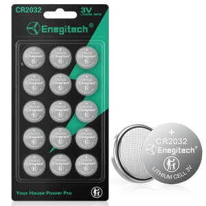 Enegitech CR2032`E{^dr RC` CR2032 `Edr 3V d CXhAx Rs[^ R v ̏dv [ ^dq@pRC`dr 15Zbg