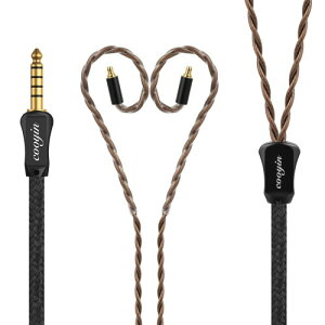 cooyin CYH ���P�[�u�� IE PRO �P�[�u�� �C���z�� 4�c �P������ Litz�҂ݍ��ݍ\�� �i�C�����O�� IE500pro�EIE400pro�EIE100pro�ɓK�� �X�g���[�g�^ 4.4mm