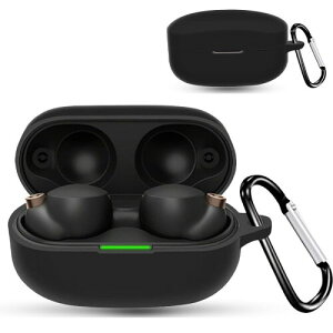AIYYXX wf-1000xm4 �P�[�X �Ή� sony wf-1000xm4�t��V���R�� �P�[�X �\�j�[ �p �ی�P�[�X�����[�d�\ �ϏՌ��� �h���h�o �y�ʏ��^ �����h�~ �J���r�i�t�� sony wf-1000xm4�P�[�X (�u���b�N)