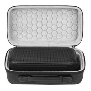 Geekria �n�[�h�V�F�� �L�������O�P�[�X �{�[�Y Bose SoundLink Plus�Ή��AEVA���ی�g���x���P�[�X �n�j�J���\���̗��n�t���㕔�A�_�炩�ȋN�ёf�ނ̒�ʁA�����n���h���t���i�_�[�N�O���[�j