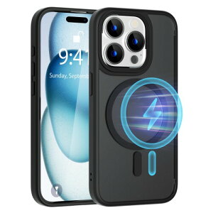 Siaincsy iPhone15 Pro Max�p �P�[�X �}�O�l�b�g���� �ČR�K�i�E���C�����X�[�d �}�O�Z�[�t�Ή� ������ �}�O�l�b�g�ی�P�[�X�ϏՌ� �X�g���b�v�z�[���t�� �A�C�t�H��15 �P�[�X 6.7�C���` �g��